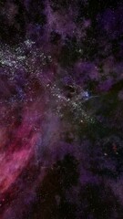 Wall Mural - traveling through cosmic star fields