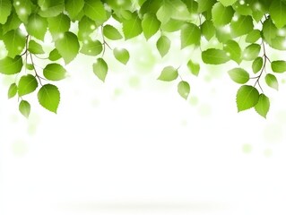 Fototapete - Selective focus on elements in a natural spring and summer backdrop
