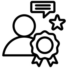 Poster - Expertise Outline Icon