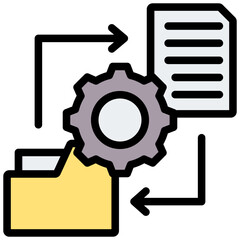 Poster - Etl Outline Color Icon