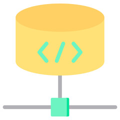 Poster - Database Flat Icon
