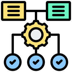 Poster - Methodology Outline Color Icon