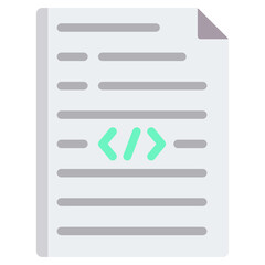 Poster - Code Flat Icon