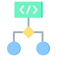 Poster - Conditional Flat Icon