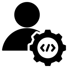 Poster - Constructor Glyph Icon