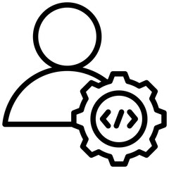Poster - Constructor Outline Icon