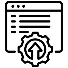 Aufkleber - Ide Outline Icon