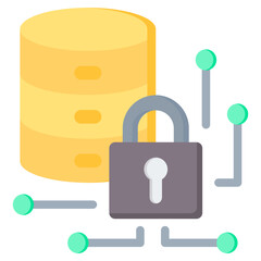 Poster - Encryption Flat Icon