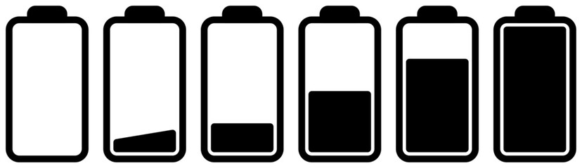 Sticker - Illustration of Battery Charging Indicator