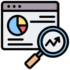 Poster - Analysis Outline Color Icon