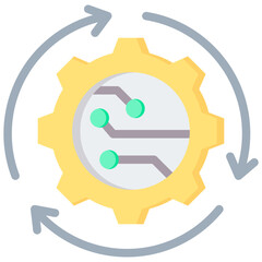 Poster - Automation Flat Icon