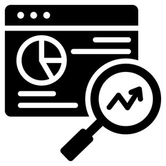 Poster - Analysis Glyph Icon