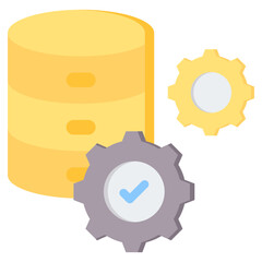 Poster - Data Processor Flat Icon