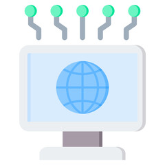 Poster - Information Technology Flat Icon