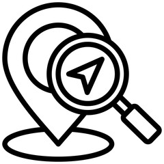 Poster - Gps Tracking Outline Icon