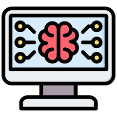 Poster - Computational Intelligence Outline Color Icon