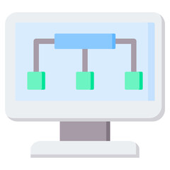 Poster - Parallel Computing Flat Icon