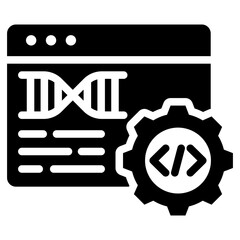 Aufkleber - Genetic Programming Glyph Icon