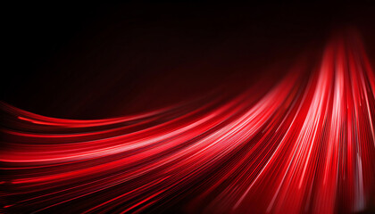 Poster - A vibrant swirl of red light against a black backdrop, creating a dynamic and energetic visual effect.