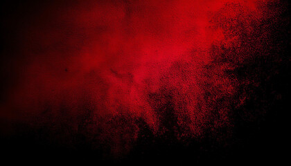 Poster - A dramatic splash of red hues against a dark background, creating an intense and vibrant visual effect.