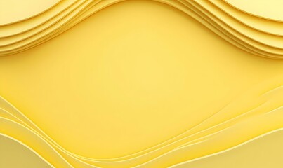 Poster - Vibrant Yellow Abstract Canvas, a lively and energetic backdrop featuring bold hues and dynamic shapes, perfect for creative inspiration.