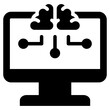 © Uniconlabs - Cognitive Computing Glyph Icon