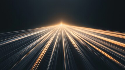 Poster - Abstract Light Beams Symbolizing Inspiration and Hope in a Dark Background for Creative Projects
