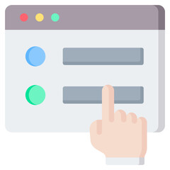 Poster - Interface Flat Icon
