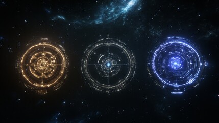 Poster - Cosmic Navigation HUD Interfaces in Space