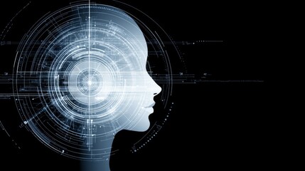 Poster - Digital Mind AI Interface and Human Profile