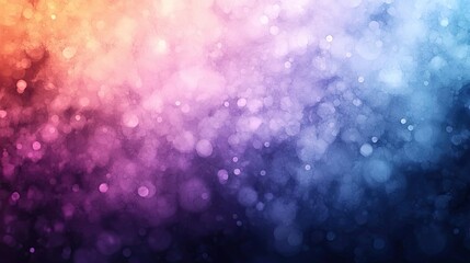 Poster - Blurred watercolor idea. Vibrant bokeh background with colorful hues for creative projects.