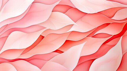 Poster - Light pink watercolor idea. Abstract wavy design in soft pink hues creates a soothing and modern visual appeal.