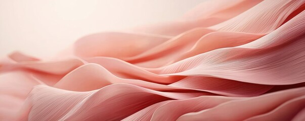 Aufkleber - Light pink watercolor idea. Soft pink petals gracefully flowing and layered, creating a delicate floral background.