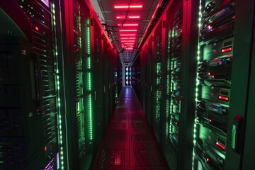 Poster - a virtual reality tour of inside a computer machine