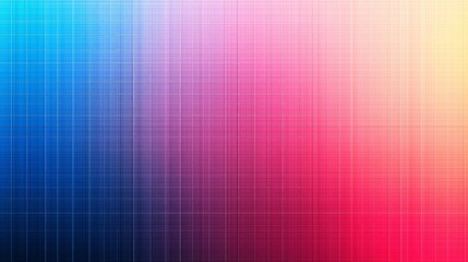 Aufkleber - A mesmerizing gradient transitions smoothly between neon pink and blue hues, radiating energy and creativity. This artistic display evokes a sense of wonder in an imaginative realm