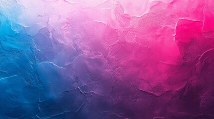 Poster - A stunning interplay of neon pink and blue hues creates a captivating gradient. This artwork evokes feelings of tranquility and energy, perfect for inspiring creativity in any space