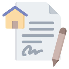 Poster - Property Contract Icon