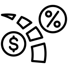 Poster - Credit Scoring Model Outline Icon