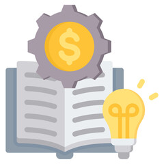 Poster - Financial Literacy Flat Icon
