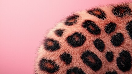 Aufkleber - Featuring a sophisticated blend of beauty and style, the soft pastel leopard print creates an elegant backdrop, inviting creativity and exploration in design