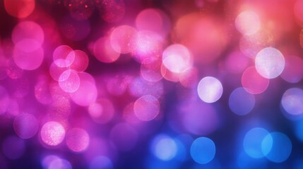 Wall Mural - colorful bokeh lights create a vibrant backdrop for festivities during an evening celebration
