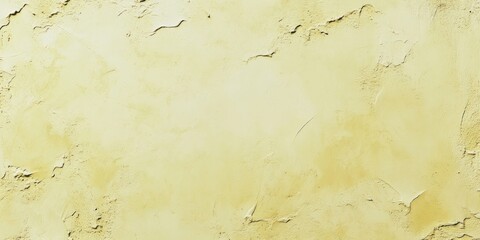 Poster - Soft pastel yellow textured concrete background with low contrast, ideal for showcasing designs, offers ample copy space for text overlay.