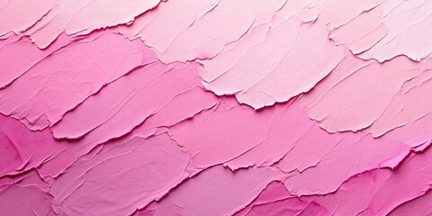 Poster - Textured background with layered pink surface in gradient shades from light to dark positioned diagonally creating a soft artistic effect