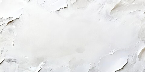 Poster - Textured white watercolor paper background featuring soft gray and white hues with uneven surface details creating a subtle artistic backdrop