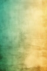 Poster - Abstract textured background with gradient colors from teal to golden yellow, featuring subtle scratches and a soft, blended appearance