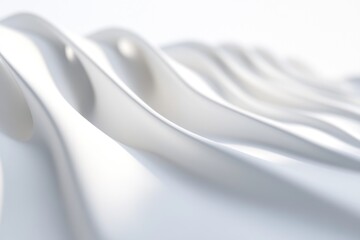 Poster - A collection of spoons placed neatly on a clean white surface
