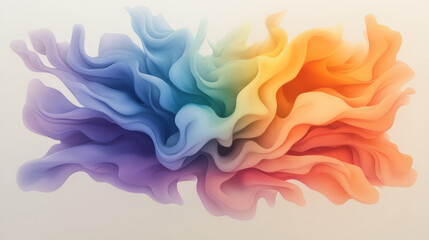 Poster - A dynamic visualization of chemical reactions depicted through colorful brushstrokes and lyrical phrases, blending chemistry with poetry,