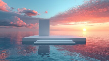 Poster - 3D rendering illustration