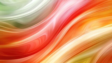 Poster - Vibrant, wavy lines forming an abstract background pattern with a gradient effect, representing motion and dynamic graphics