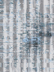 Wall Mural - abstract geometric seamless pattern with blots and an effect of attrition in retro colors. vector sh